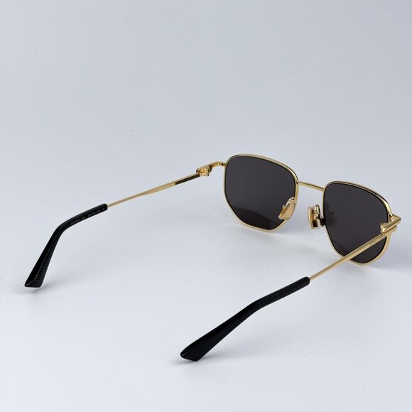 Bottega Veneta BV1301S 001 BRAND NEW Sunglasses Gold Grey Split Panthos Unisex main image 4
